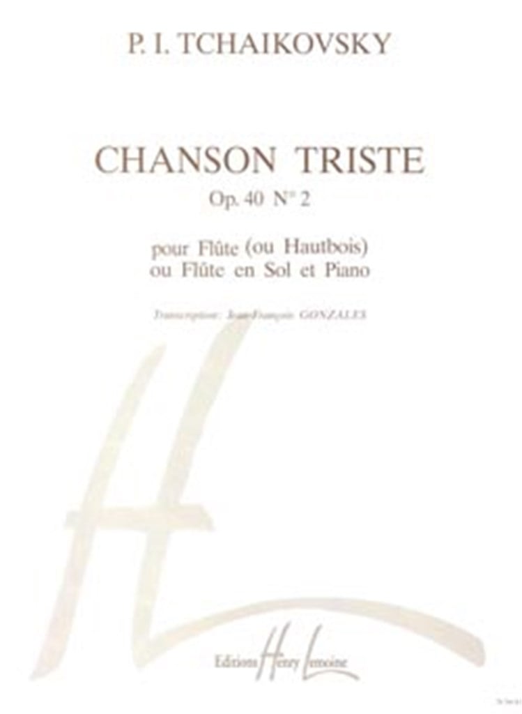 Chanson triste Op.40 n°2